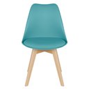 Ver imagem 2 de Cadeira Leda com assento estofado Tiffany