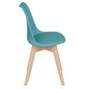 Ver imagem 3 de Cadeira Leda com assento estofado Tiffany