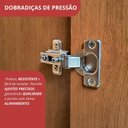 Ver mais imagens de Armário de Cozinha 5 Portas 1 Gaveta Carol Preto/Freijó
