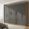 Guarda Roupa Casal 8 Portas e 6 Gavetas Master - 2