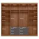 Ver imagem 6 de Guarda Roupa Casal 8 Portas 6 Gavetas Master