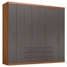 Guarda Roupa Casal 8 Portas e 6 Gavetas Master - 3