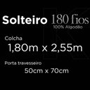 Ver imagem 4 de Colcha Solteiro Karsten 180 Fios Petter 2 Peças