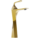 Ver imagem 3 de Torneira de Banheiro Lavabo Paris Monocomando 100% Premium Metal Alta Dourada