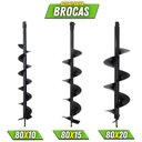 Ver imagem 2 de Kit Perfurador de Solo Menegotti Mps52 À Gasolina 52cc 1,8hp com Brocas 80x10 80x15 80x20