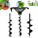 Ver imagem 5 de Kit Perfurador de Solo Menegotti Mps52 À Gasolina 52cc 1,8hp com Brocas 80x10 80x15 80x20