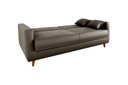 Ver imagem 4 de Sofá Cama Emília 2 Lugares 190cm Veludo Turkey Marrom Matrix