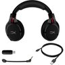 Headset Gamer Hyperx Cloud Flight Wireless Preto Vermelho - 4