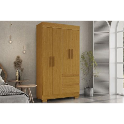 Guarda Roupa 4 Portas 2GAVETAS Maya Plus Acp Cinam