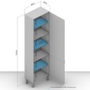 Ver imagem 3 de Paneleiro 2 Portas Menu Kitchen Canelone 