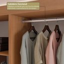 Ver imagem 5 de Guarda-Roupas Closet Modulado Roupeiro de Canto L sem Portas 6 Gavetas Versatille Yescasa