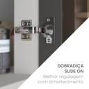 Ver mais imagens de Torre Quente 1 Porta Basculante 2 Gavetas 70cm Menu Kitchen Fettuccine 