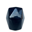 Ver imagem 1 de Decoração sala quarto vaso cachepô preto geométrico bojo