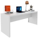 Ver imagem 1 de Mesa para Escritório Escrivaninha 180 Cm Branco