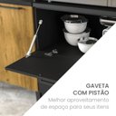 Ver imagem 7 de Cozinha Completa 5 Módulos 9 Portas 4 Gavetas Canelone 