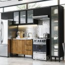 Ver imagem 1 de Cozinha Completa 5 Módulos 8 Portas 3 Gavetas Canelone 