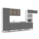 Ver imagem 2 de Cozinha Completa 6 Módulos 11 Portas 6 Gavetas Fettuccine