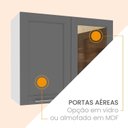 Ver imagem 6 de Cozinha Completa 6 Módulos 11 Portas 6 Gavetas Fettuccine