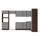 Ver imagem 2 de Cozinha Completa 8 Módulos 15 Portas 4 Gavetas Sem Tampo Campanele