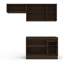 Ver imagem 5 de Cozinha Completa 3 Módulos 6 Portas 3 Gavetas Sem Tampo Campanele