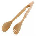 Ver imagem 3 de Saladeira em Ps e Pegador em Bambu 3,6 Litros 26 X 10,5 Cm Plasutil