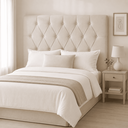 Ver imagem 2 de Cabeceira Casal Queen de Cama Box Estofada Eliana 160 cm Veludo