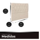 Ver imagem 5 de Cabeceira Casal Queen de Cama Box Estofada Eliana 160 Cm Veludo