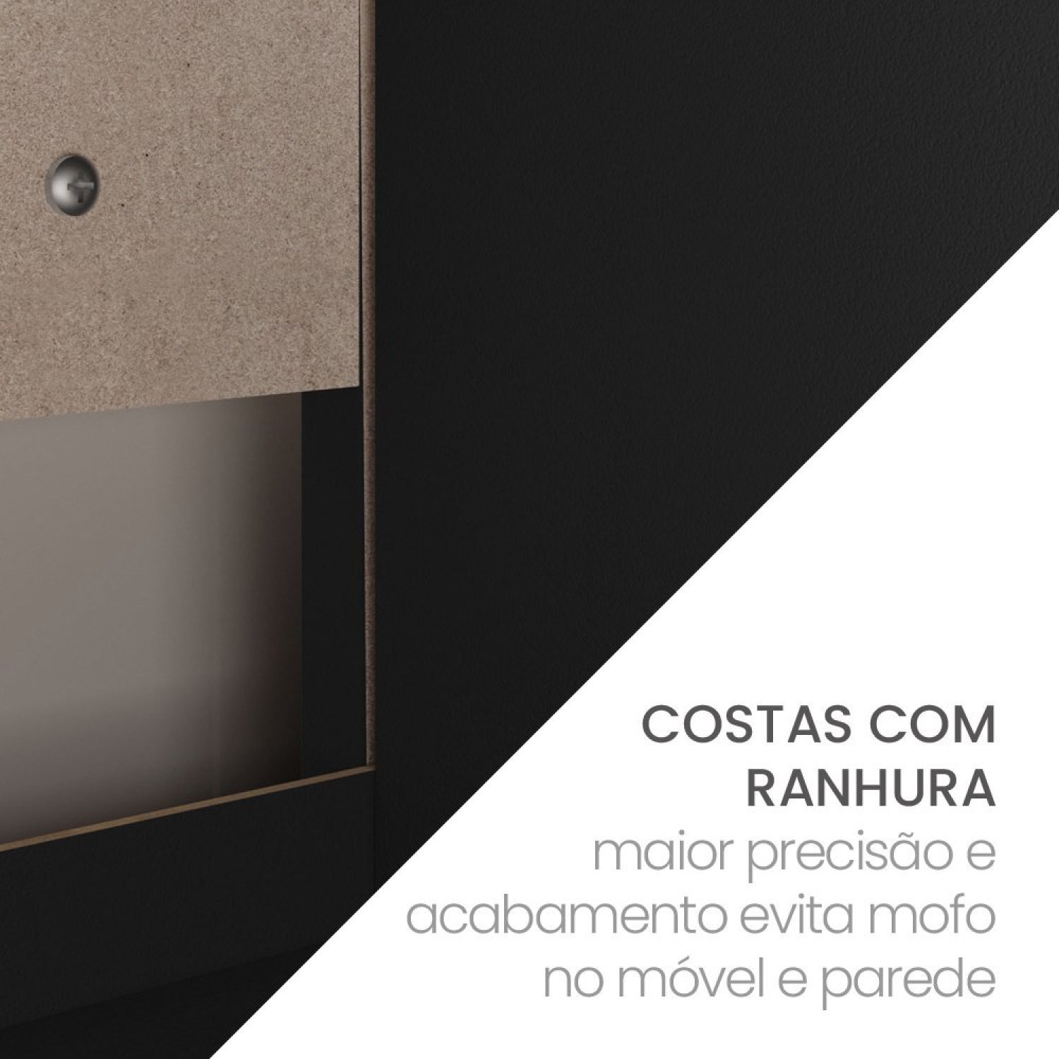 Armário Aéreo de Cozinha 1 Porta Basculante 80cm Menu Kitchen Raviolli  - 9