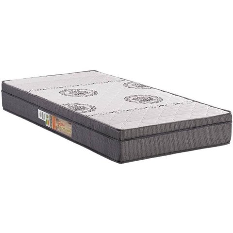 Colchão Solteiro Anatômico D28 - Orthopremium Euro Pillow Grey (78x188x24) - Polar