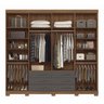 Guarda Roupa Casal 8 Portas 6 Gavetas Master com Pés - 3