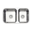 Ver imagem 2 de Cuba Tramontina Isis 2c 34 28 Bs 69x40 94062412 Inox Polido com Acessórios
