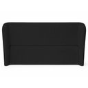 Ver imagem 4 de Cabeceira de Cama Box Solteirão 100cm Livia Boucle Preto - Mirra Decor
