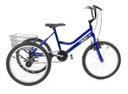Ver imagem 1 de Triciclo Infantil Aro 20 - Super Luxo - Azul