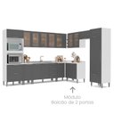 Ver imagem 4 de Balcão de Cozinha 2 Portas 80cm Menu Kitchen Fettuccine 