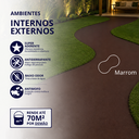 Ver imagem 2 de Tinta Acrílica Premium Piso Fosca Cor Marrom 3,6L Antimofo Baixo Odor Durín