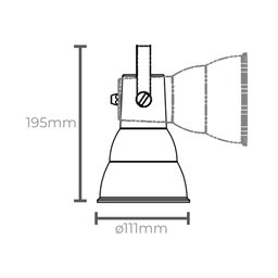 Spot para Eletrocalha Taschibra Hol E27 Bivolt - 3