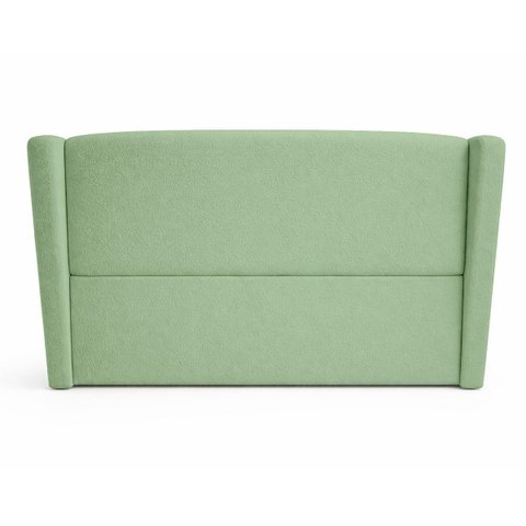 Cabeceira de Cama Estofada Box 195 Cm King Decoração Virginia Boucle