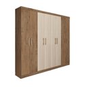Ver imagem 3 de Guarda Roupa Casal 8 Portas 2 Gavetas Petropolis