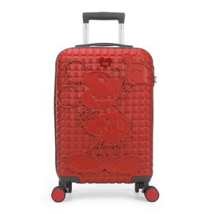 Mala de Viagem Disney Mickey Mouse - Tam M C/ Cadeado - Vermelho