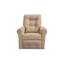 Ver imagem 2 de Poltrona Reclinável Mx24 Clio Suede Bege B251 - Matrix