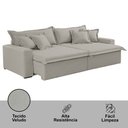 Ver imagem 7 de Sofá Montreal Veludo 2 Módulos de 120m B25cm Meu Sofá Online