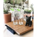 Ver imagem 1 de Bandeja Decorativa em Madeira Linha Nexo Cor Preta 50x30cm