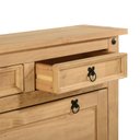 Ver imagem 2 de Sapateira Madeira 2 Portas Basculantes 2 Gavetas 16 Pares Idimex