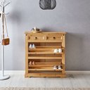 Ver imagem 7 de Sapateira Madeira 2 Portas Basculantes 2 Gavetas 16 Pares Idimex