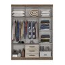 Guarda Roupa Casal 6 Portas 3 Gavetas Milano  - 2