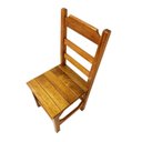 Ver imagem 4 de Cadeira para Sala de Jantar com Assento Ripado