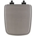 Ver imagem 1 de Assento Sanitário Poliéster Soft Close Boss Stone (Cinza Fosco) para Vaso Incepa com Ferragem