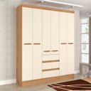Ver imagem 1 de Guarda Roupa Casal 6 Portas 3 Gavetas Athenas