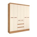 Ver imagem 3 de Guarda Roupa Casal 6 Portas 3 Gavetas Athenas