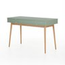 Escrivaninha Liva 2 Gavetas 120 Cm X 53 Cm Verde Jade - 6